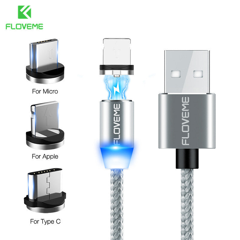 Magnetic Micro USB Cable For Android and IOS Devices