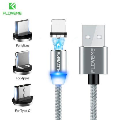 Magnetic Micro USB Cable For Android and IOS Devices