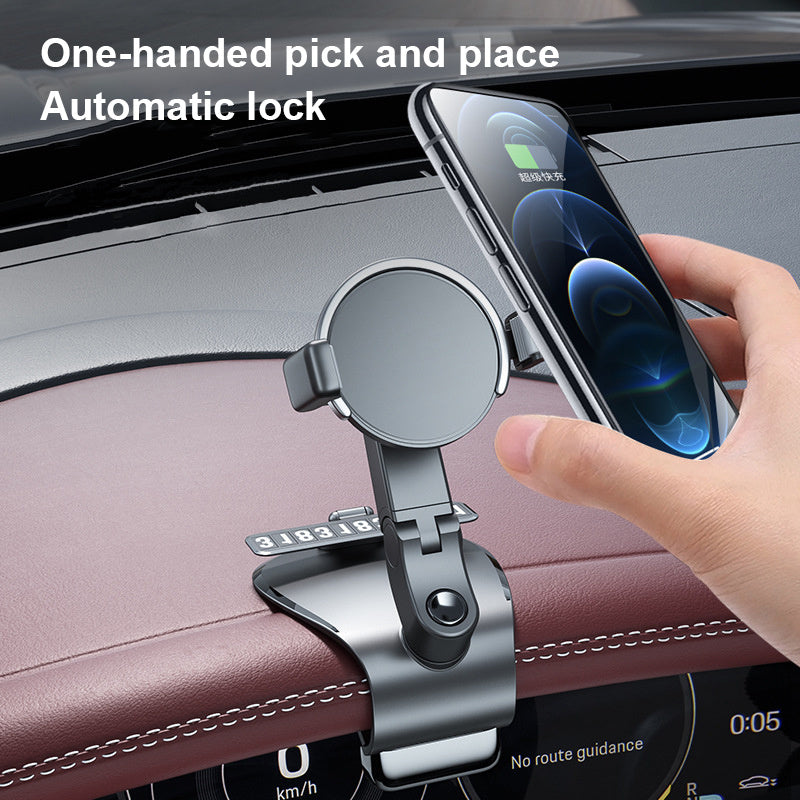 Car Mobile Phone Holder Car Central Control Instrument Panel