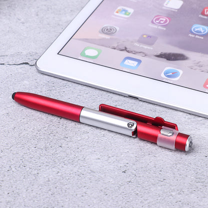 4-in-1 folding light pen mobile phone holder