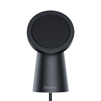 Simple Magnetic Stand Wireless Charger Black