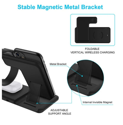 Four in one multifunction wireless charger