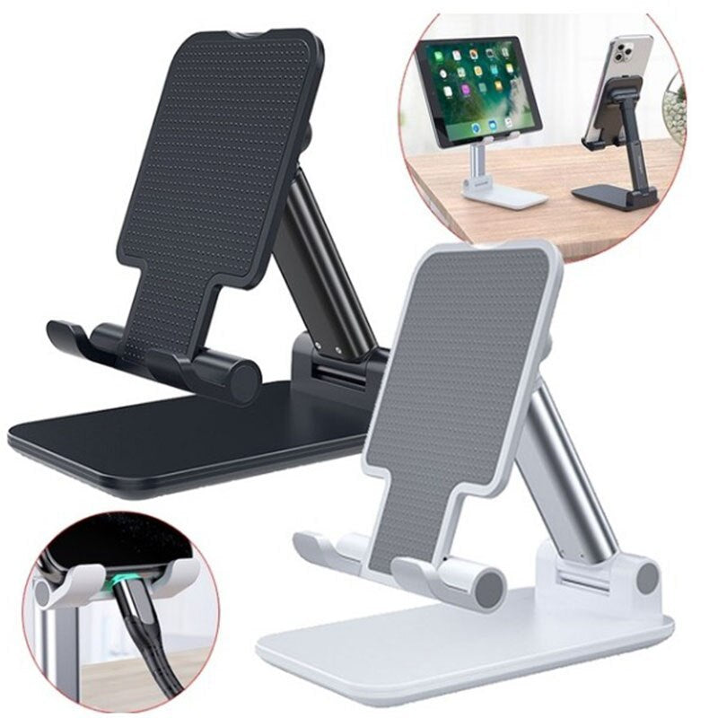 Metal Desktop Tablet Holder Table Cell Foldable Extend Support Desk