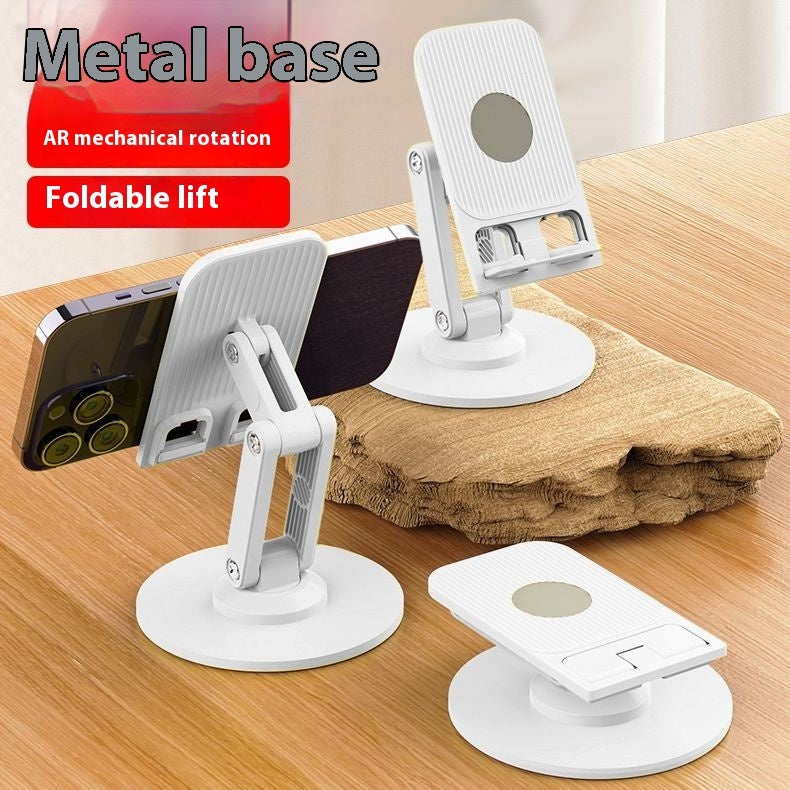 Lifting And Foldable 360 Rotation Desktop Phone Holder