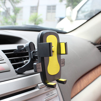 Car air outlet mobile phone holder