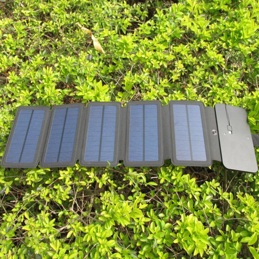 Outdoor 8W folding solar charger Direct charging collapsible solar