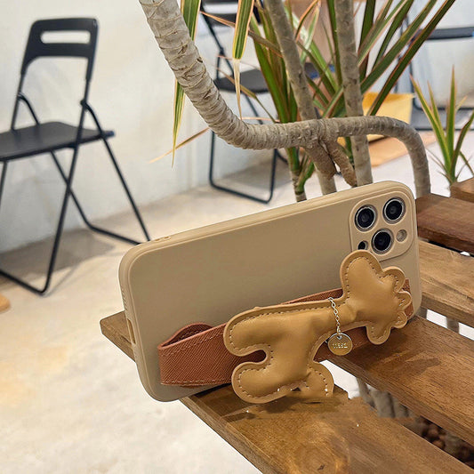 Giraffe Wristband Silicone Phone Case