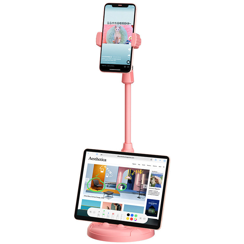 Telescopic Mobile Phone Holder Adjustable Height Cat Paw