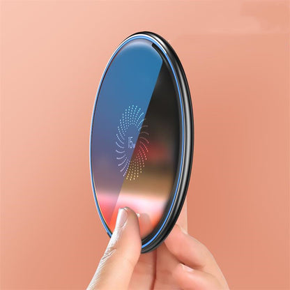 Mirror Wireless Charger Mobile Phone Flash Charging