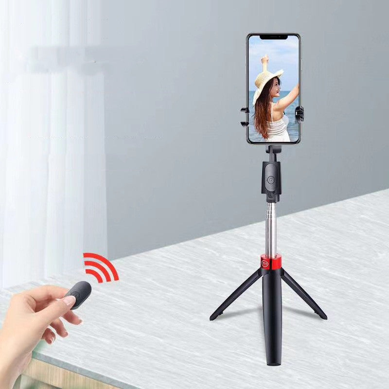 Compatible with Apple, Mobile Phone Video Live Tripod Selfie Stick