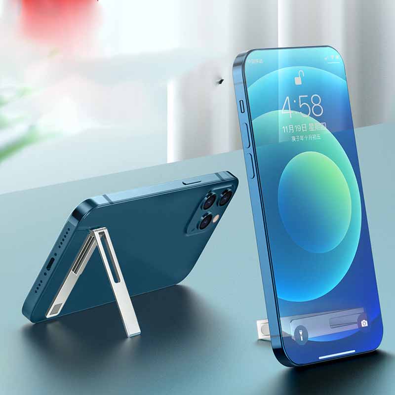L Shaped Tablet Stand Mobile Phone Holder Foldable Aluminium