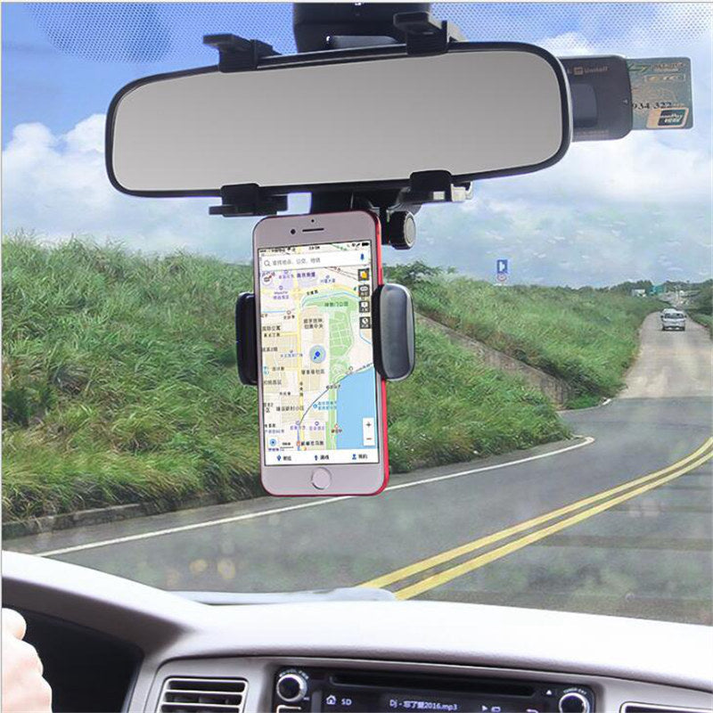 Car Rearview Mirror Mobile Phone Car Holder