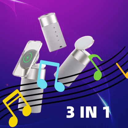 3 In 1 Multi-Function IPhone And AirPods Wireless Charger Portable