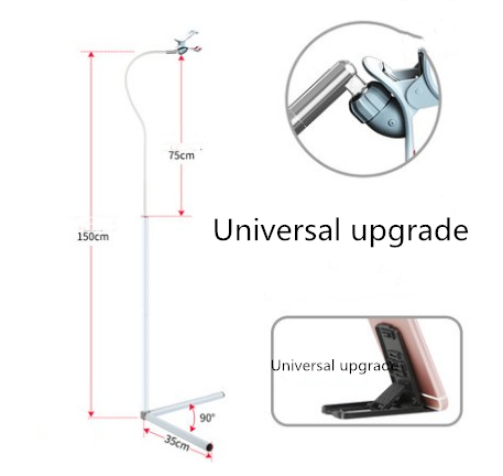 Watch TV bedside phone holder universal clip overshoot support frame