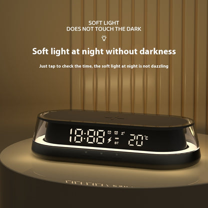 Smart Wireless Phone Charger Small Night Lamp Bedside Table Lamp