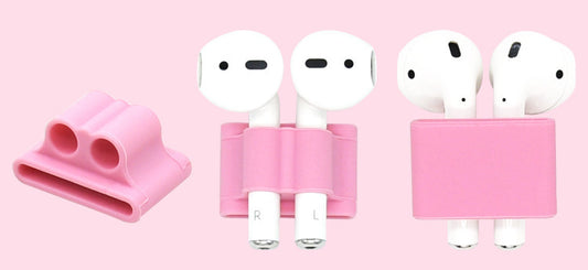 Airpods thick Bluetooth headset charging box anti-fall silicone