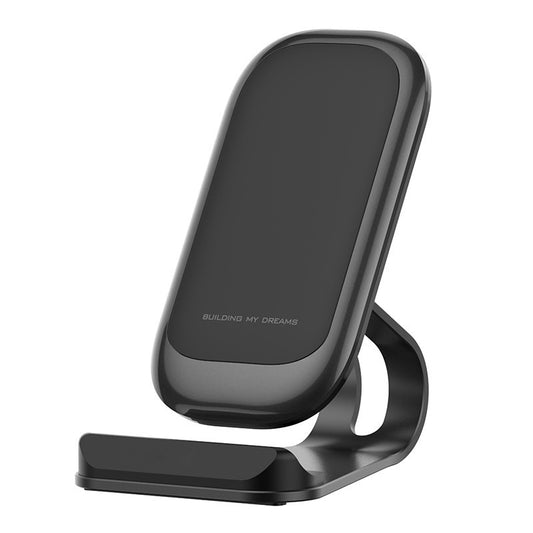 Desktop vertical mobile phone wireless charger