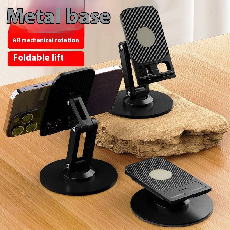 Lifting And Foldable 360 Rotation Desktop Phone Holder