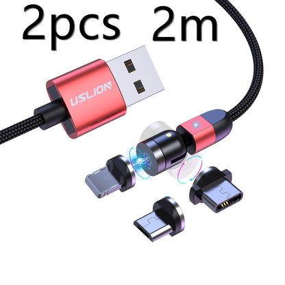 Compatible with Apple , Magnetic three-in-one data cable