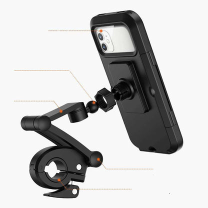 Car Mobile Phone Holder For Electric Vehicle Riding Navigation