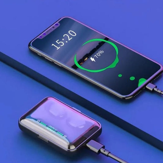 Multifunction Bluetooth Headset Binaural Power Bank