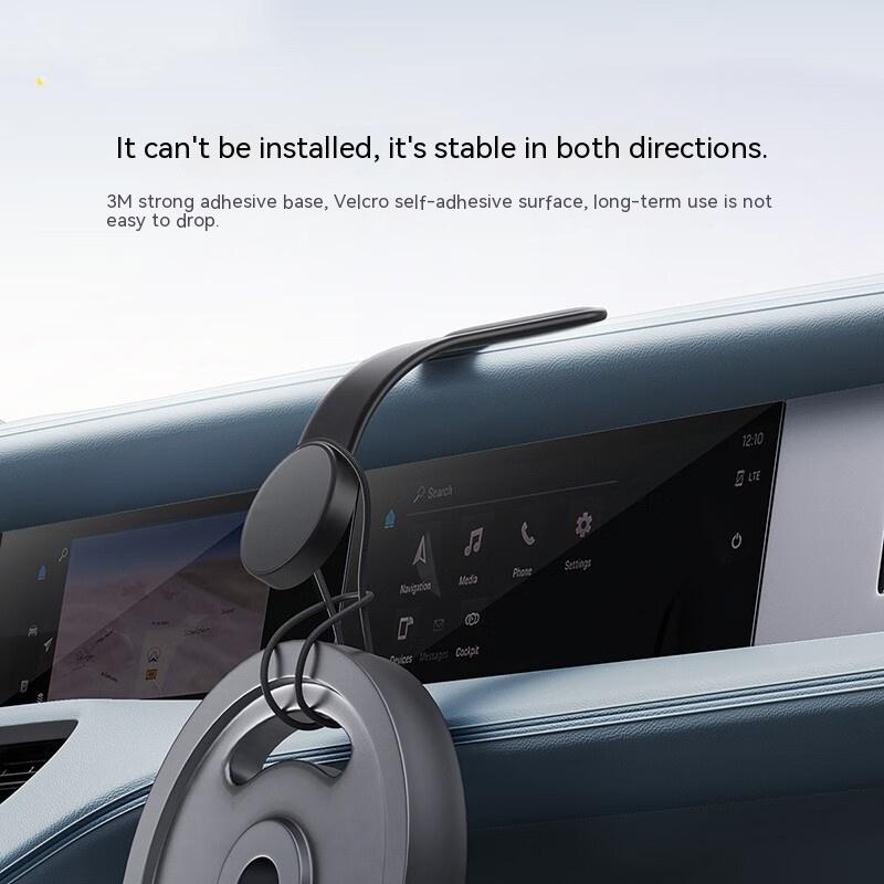 Magnetic Bendable Car Mobile Phone Holder Wireless Charger Phone Holder