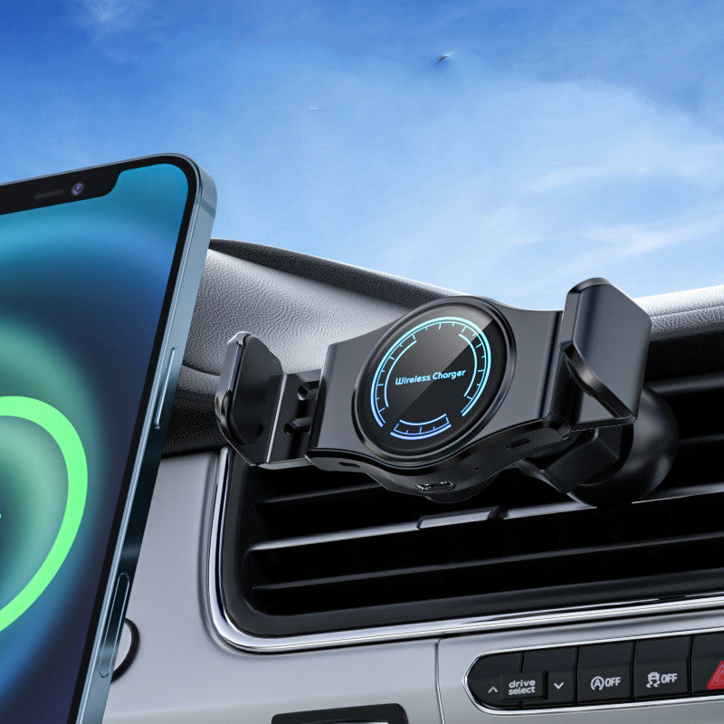 Wireless Charging Electric Car Phone Holder