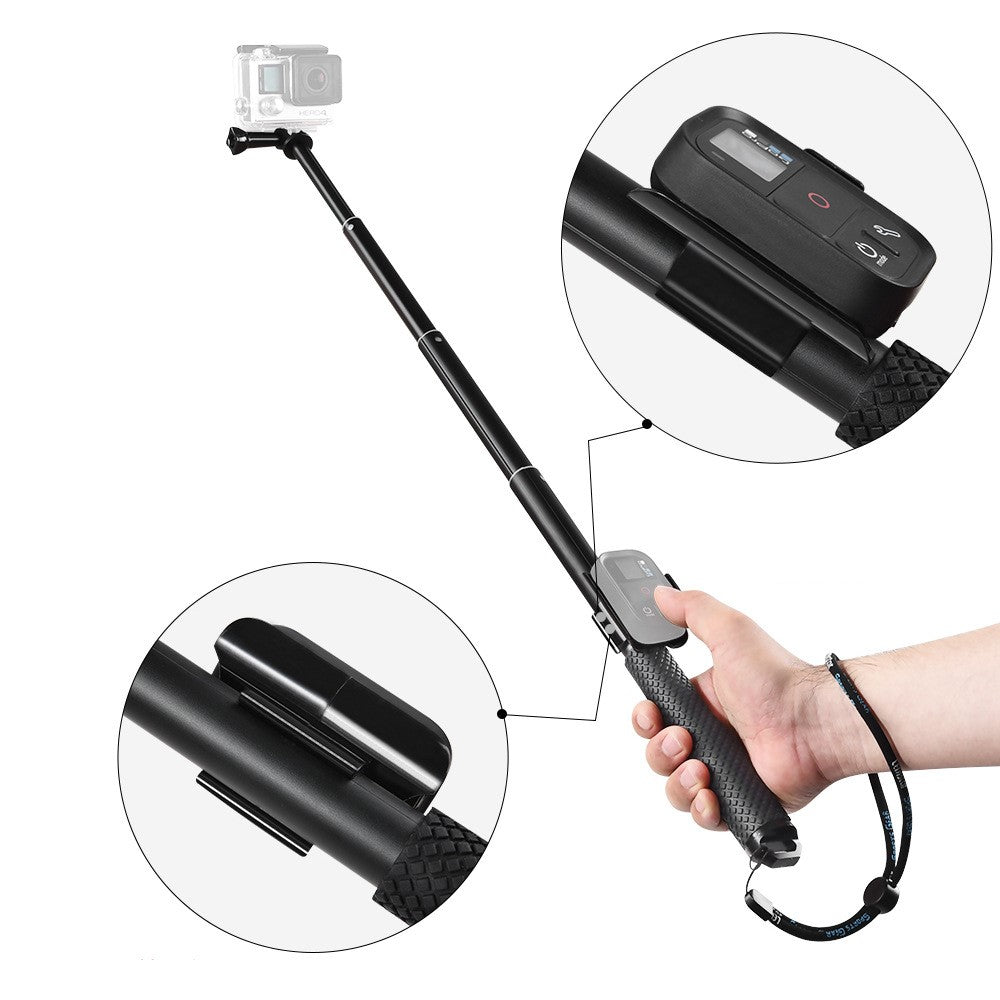 36-inch action camera selfie stick