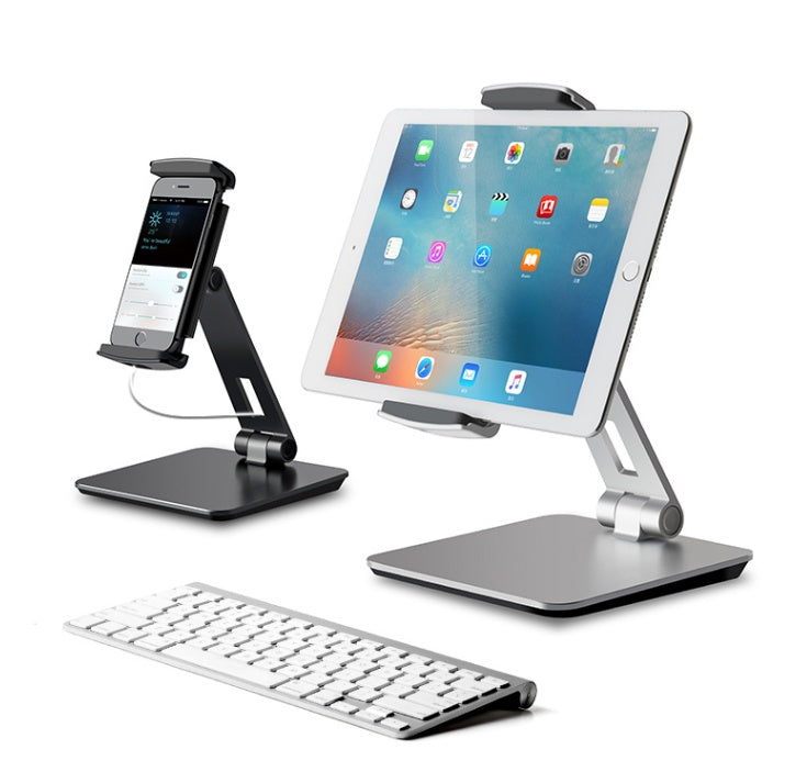 Desktop phone tablet holder