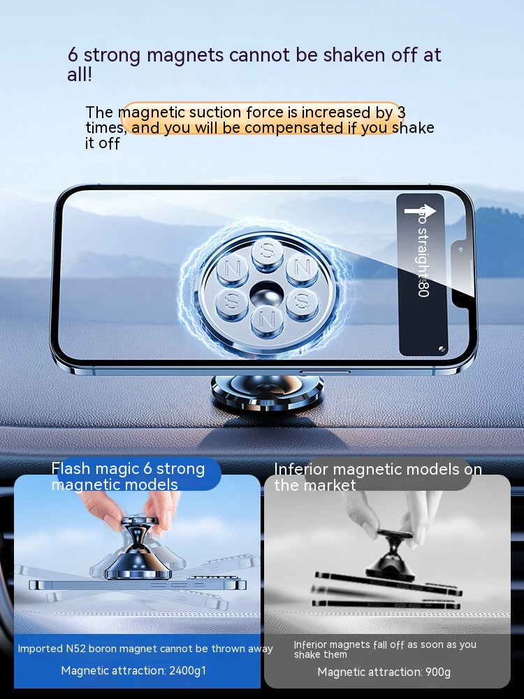 Magic Mobile Phone Car Holder Magnetic Car Suction Cup