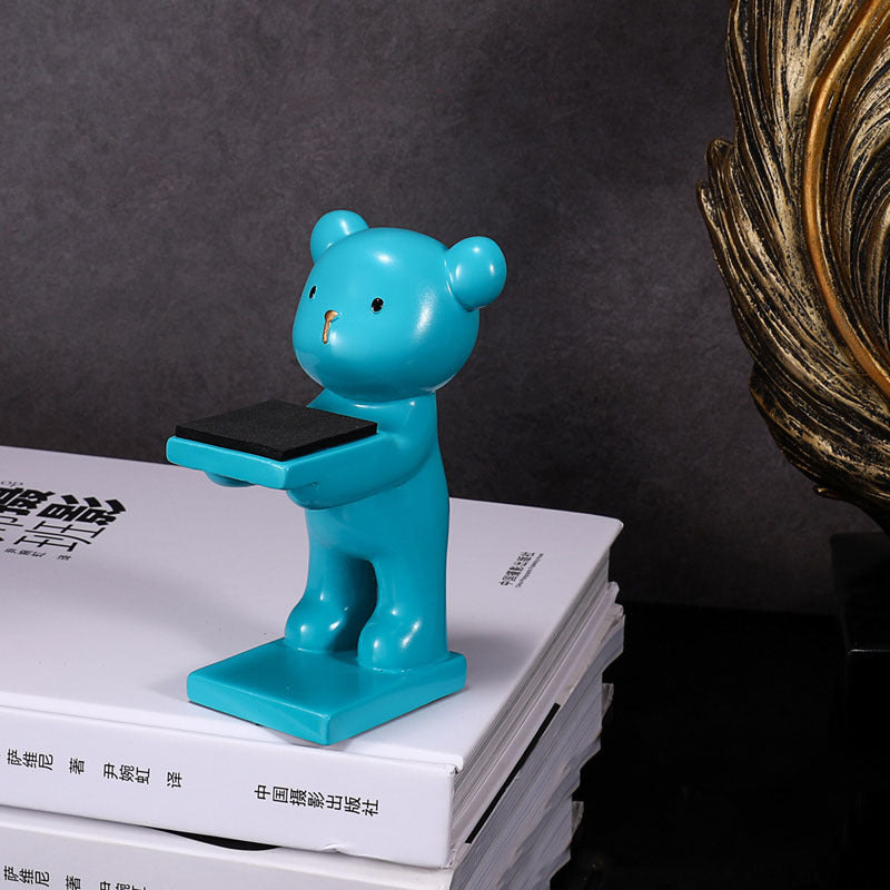 Creative Cat Watch Table Cute Bear Display Stand