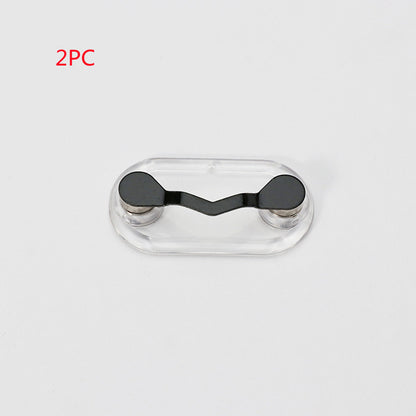 Magnetic glasses holder