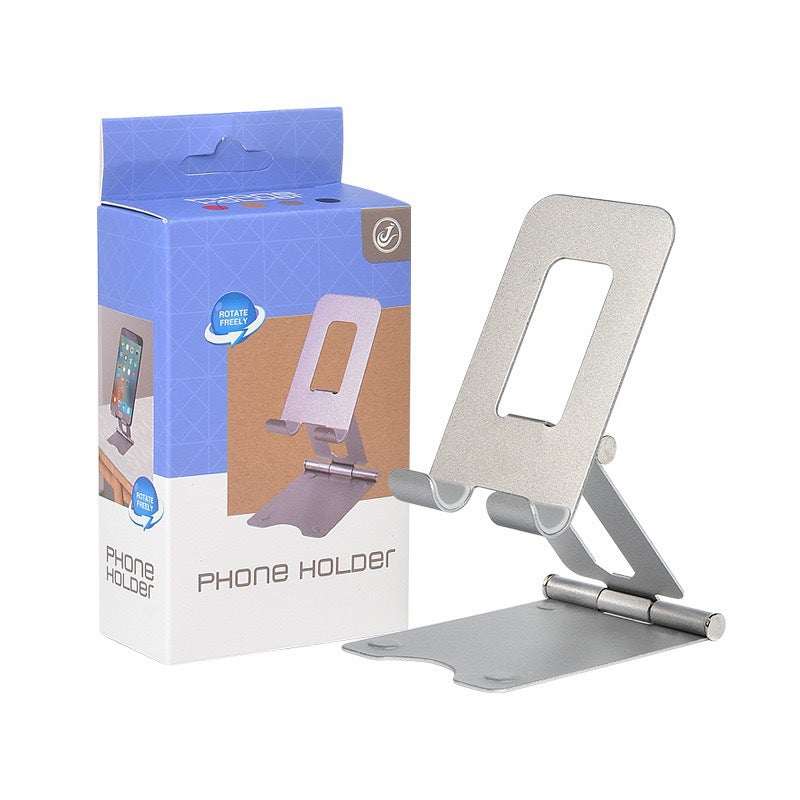 Metal foldable desktop stand phone