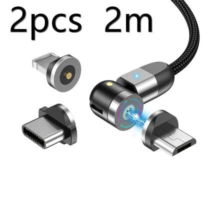 Compatible with Apple , Magnetic three-in-one data cable