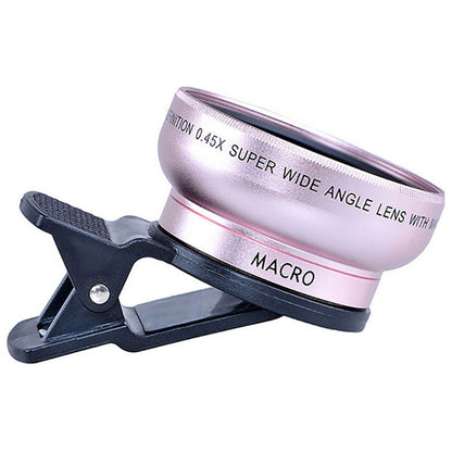 Mobile phone lens 0.45Xwide angle 12.5 times the macro