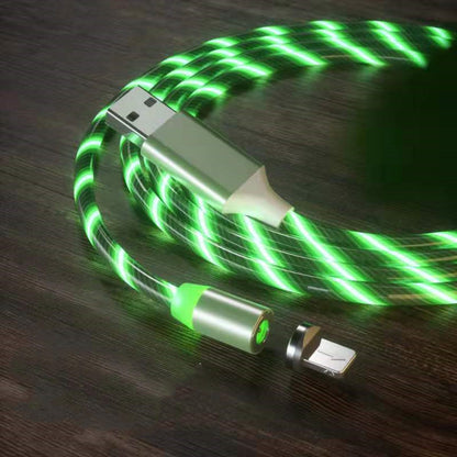 Magnetic Charging Cable Streamer Fast Charging Cable Lighting