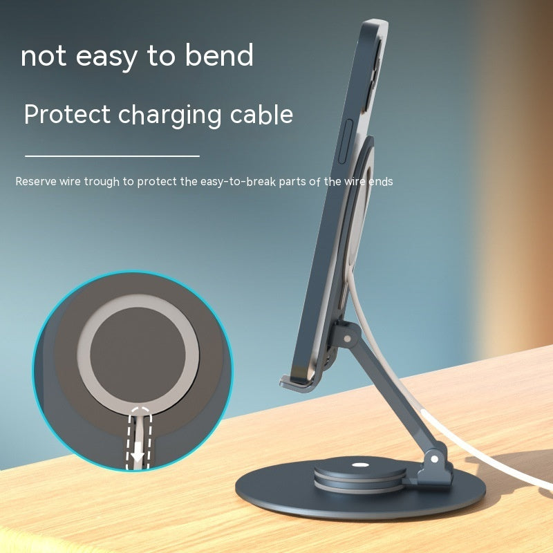 Desktop Adjustable Portable Wireless Charging Rotary Magnetic