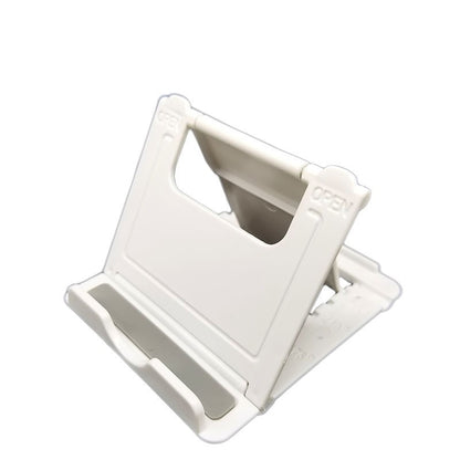 Creative desktop double folding mobile phone stand