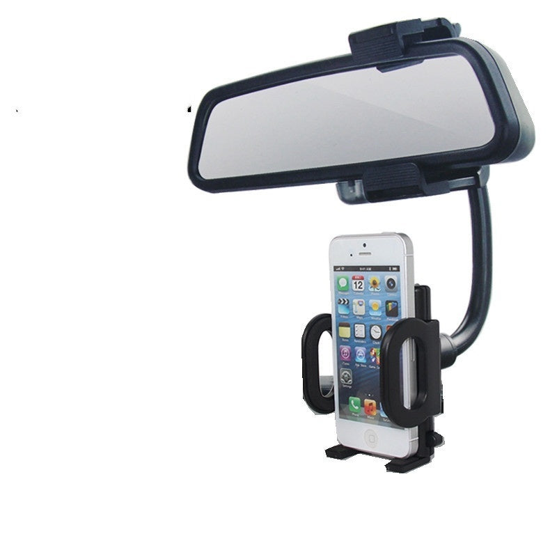 Car rearview mirror mobile phone holder navigation seat