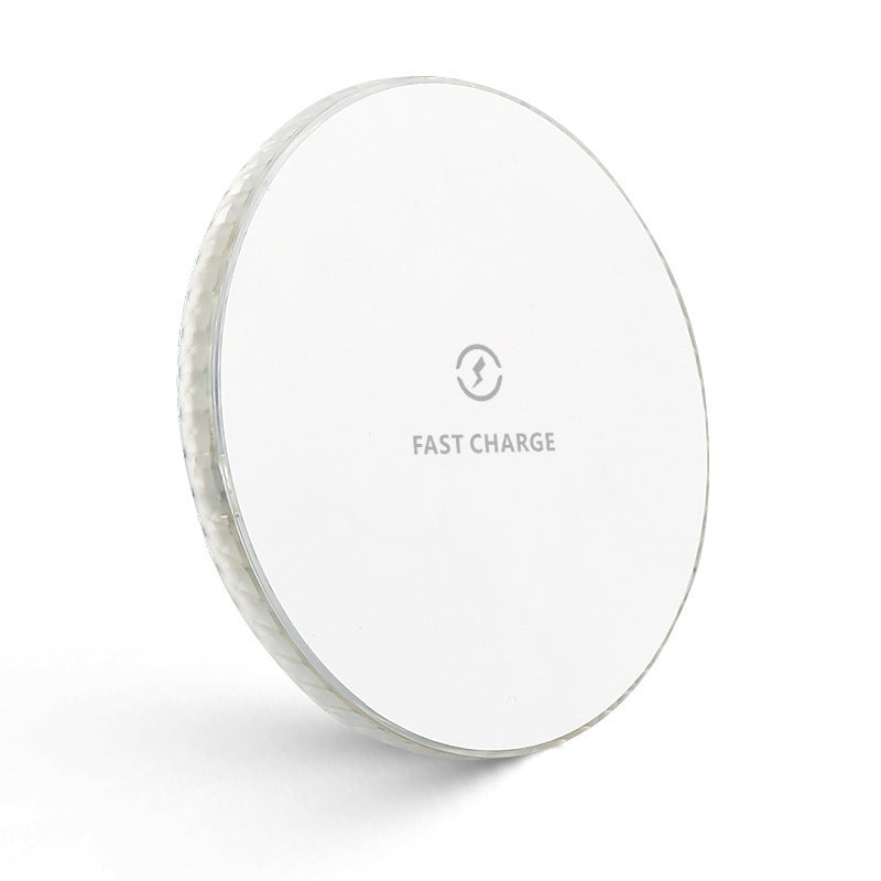 Mobile Phone Wireless Charging Mirror Round Wireless Charger