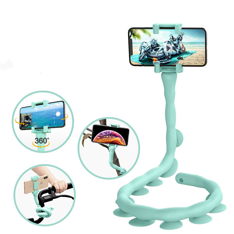 Mobile Phone Holder Multi-function Holder Bedside Live Selfie Universal Mint Green