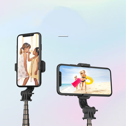 Mini Tripod Selfie Stick Desktop Live Mobile Phone Holder