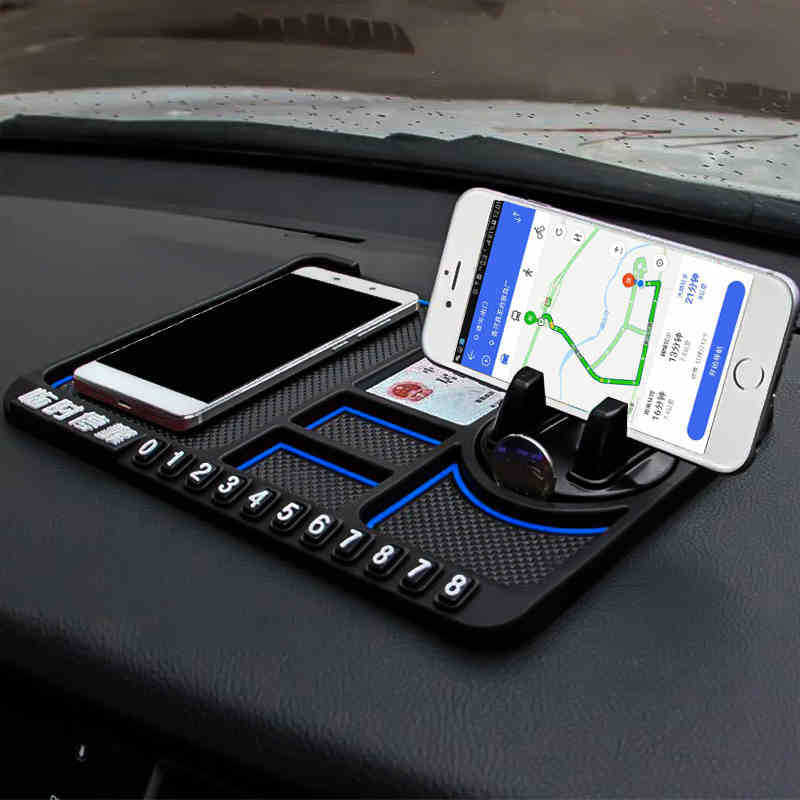 Automobile Phone Holder Multifunctional Car Non-slip Mat