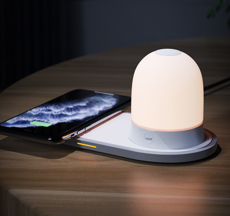 Mobile Phone Wireless Charger With Night Light