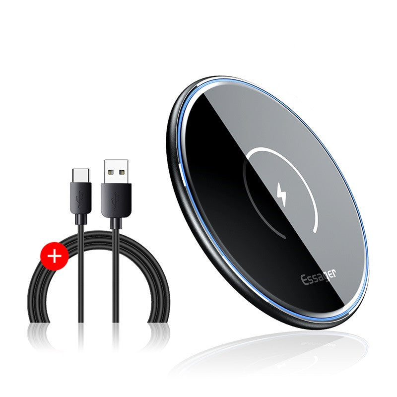 Mirror Wireless Charger Mobile Phone Flash Charging