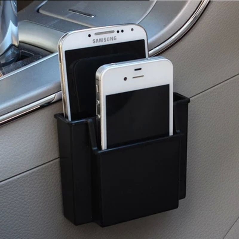 Car Vent Mobile Phone Storage Box Car Phone Card Holder