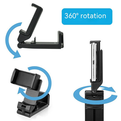 Multifunctional Travel Mobile Phone Holder Foldable 360 Degree Rotation