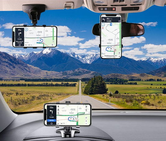Car phone instrument panel bracket Car navigation
