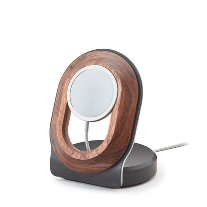 Walnut Magsafe Magnetic Wireless Charging Bracket