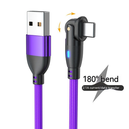 New Product Bending 180 Degrees Data Cable Fast Charge Data Cable